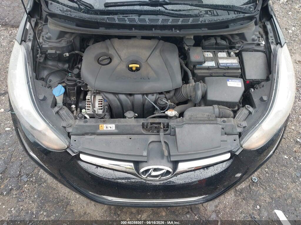 KMHDH4AE0GU594079 2016 HYUNDAI ELANTRA photo no. 10