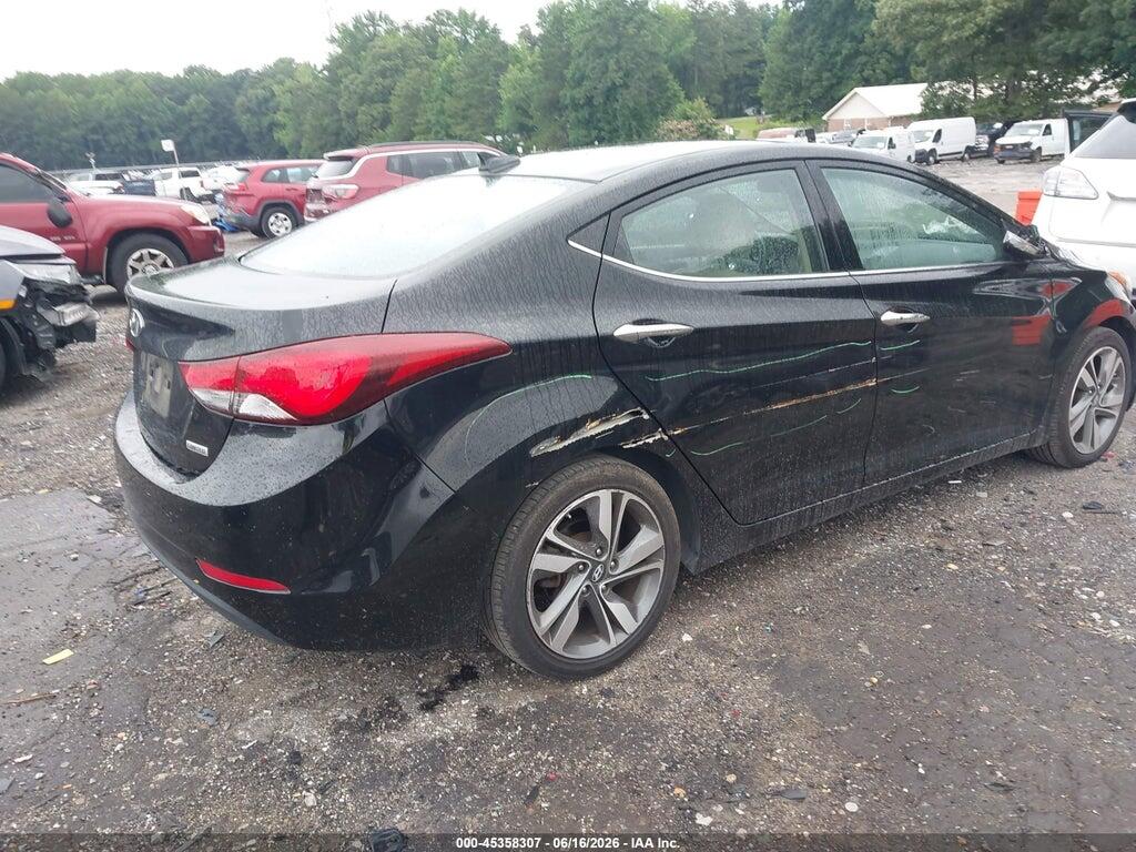 KMHDH4AE0GU594079 2016 HYUNDAI ELANTRA photo no. 4