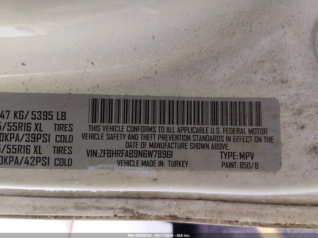 ZFBHRFAB9N6W78961 2022 RAM PROMASTER CITY photo no. 9