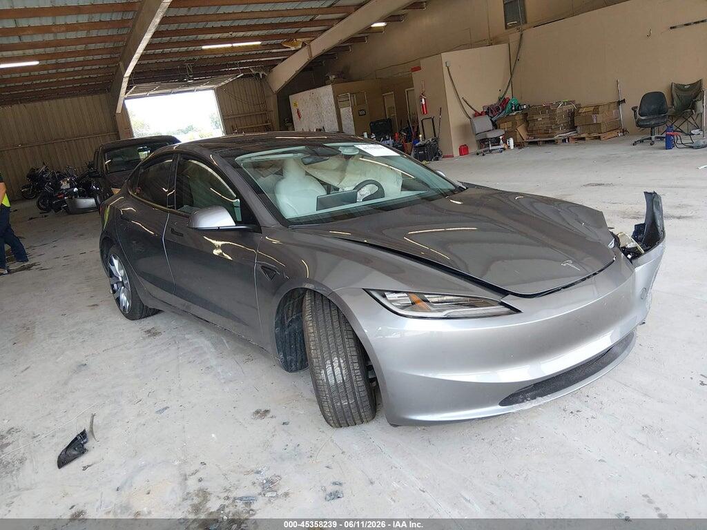 5YJ3E1EA3SF042625 2025 TESLA MODEL 3 photo no. 1