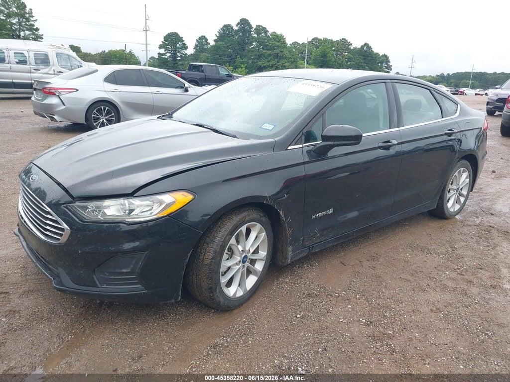 3FA6P0LU6KR151891 2019 FORD FUSION HYBRID photo no. 2