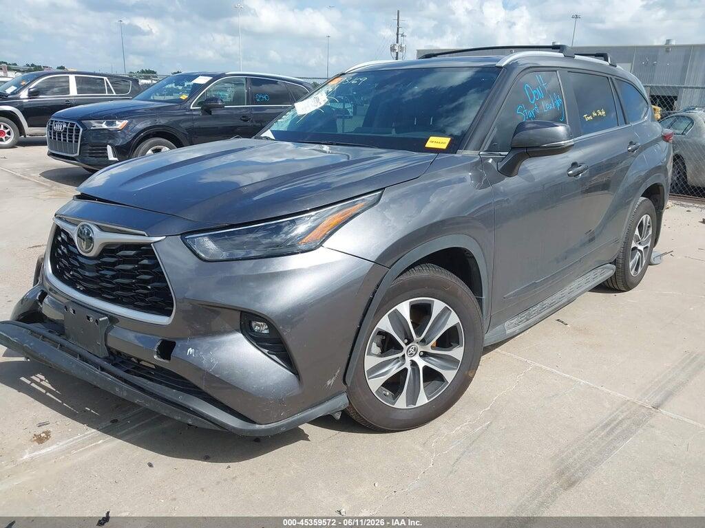 5TDKDRAH6PS522743 2023 TOYOTA HIGHLANDER photo no. 2