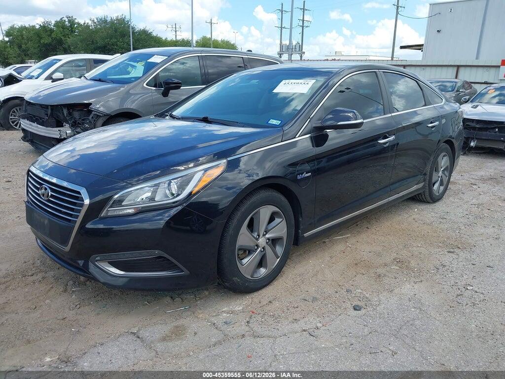 KMHE14L28HA060004 2017 HYUNDAI SONATA PLUG-IN HYBRID photo no. 2