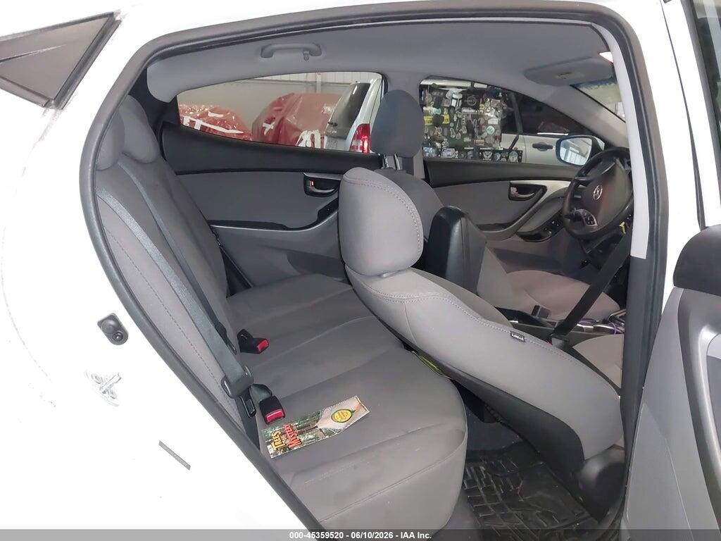 5NPDH4AE4GH695589 2016 HYUNDAI ELANTRA photo no. 8