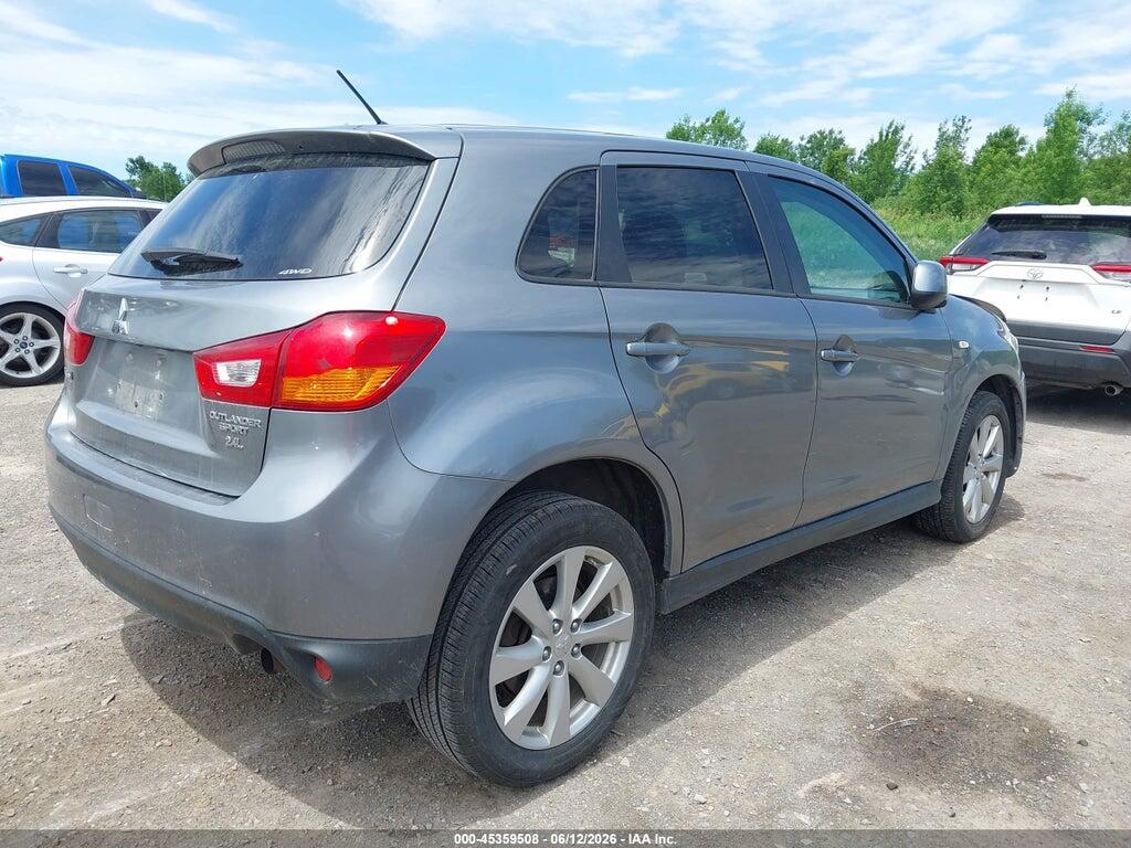 4A4AR3AWXFE058071 2015 MITSUBISHI OUTLANDER SPORT photo no. 4