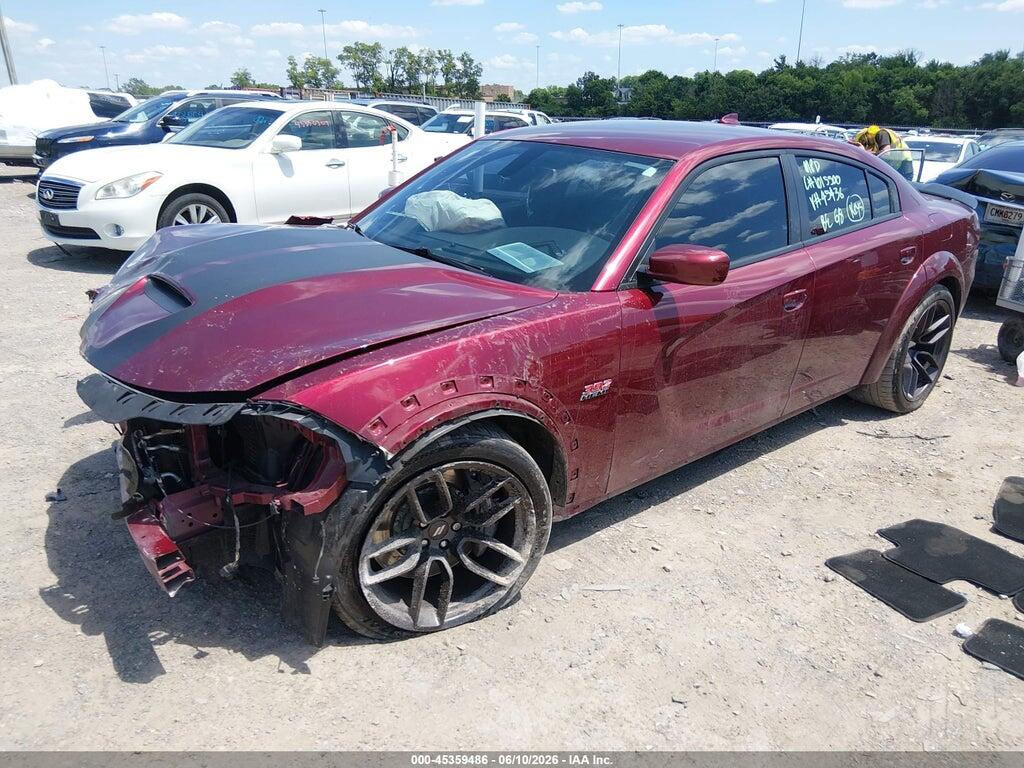 2C3CDXGJ7MH645436 2021 DODGE CHARGER photo no. 2