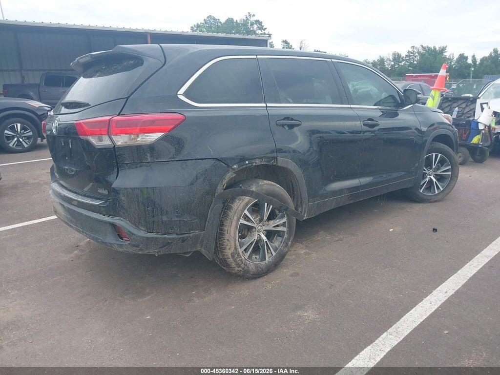 5TDZZRFH0HS221671 2017 TOYOTA HIGHLANDER photo no. 4