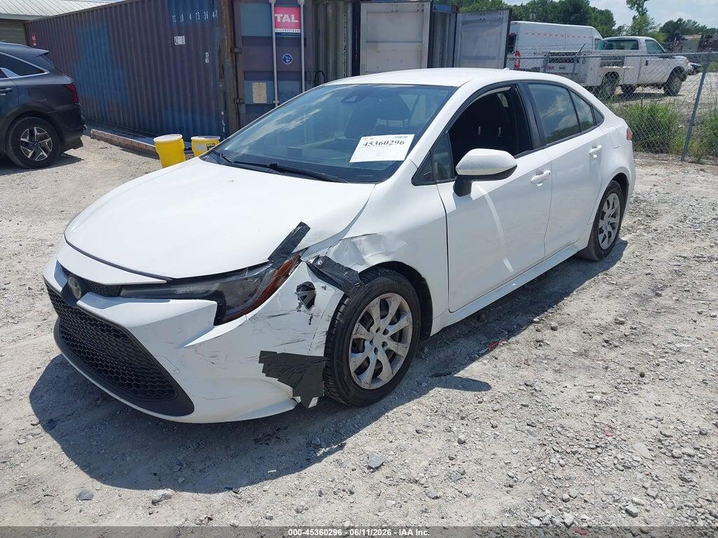JTDEPMAE4MJ112447 2021 TOYOTA COROLLA photo no. 2