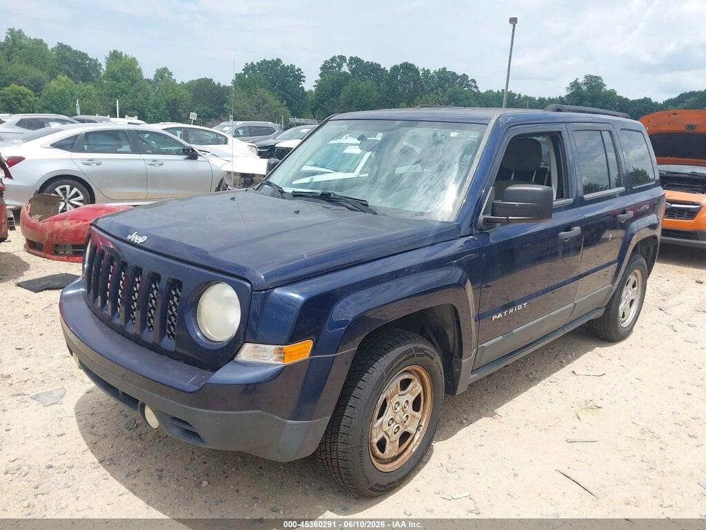 1C4NJPBA2CD612148 2012 JEEP PATRIOT photo no. 2