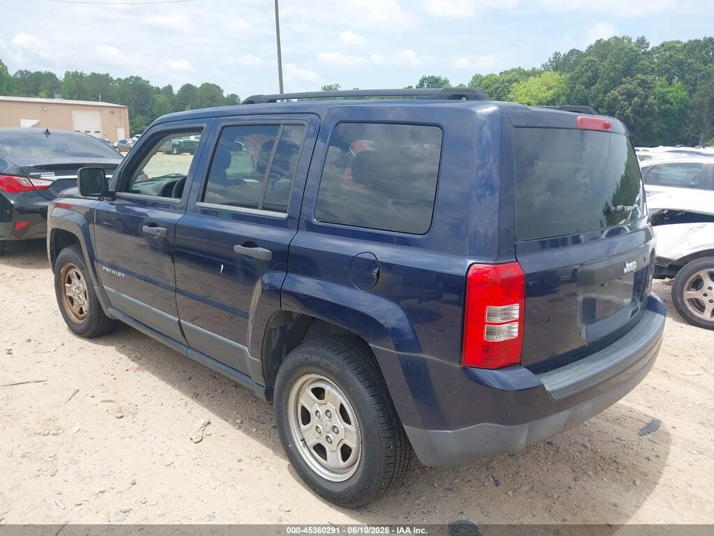 1C4NJPBA2CD612148 2012 JEEP PATRIOT photo no. 3
