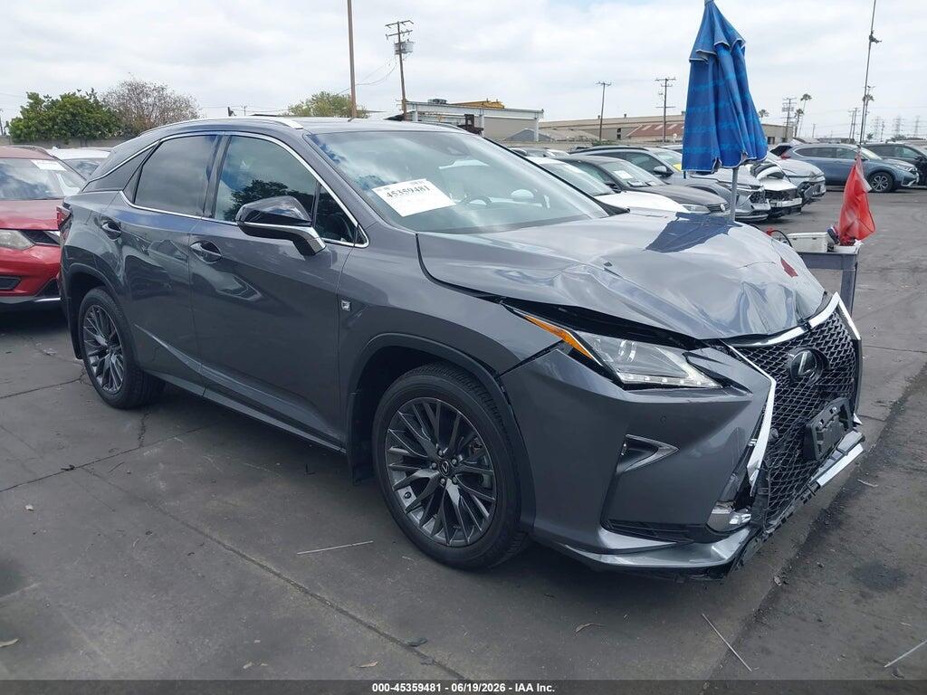 2T2BZMCA0KC205493 2019 LEXUS RX 350 photo no. 1