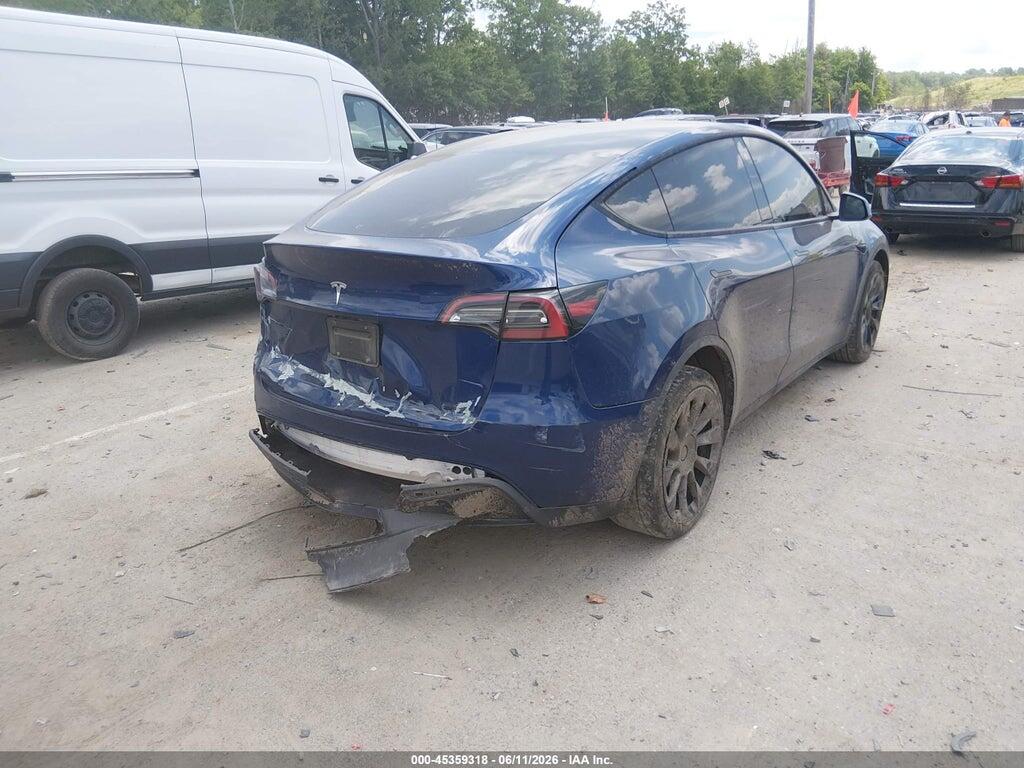 7SAYGDEE6NF481037 2022 TESLA MODEL Y photo no. 4