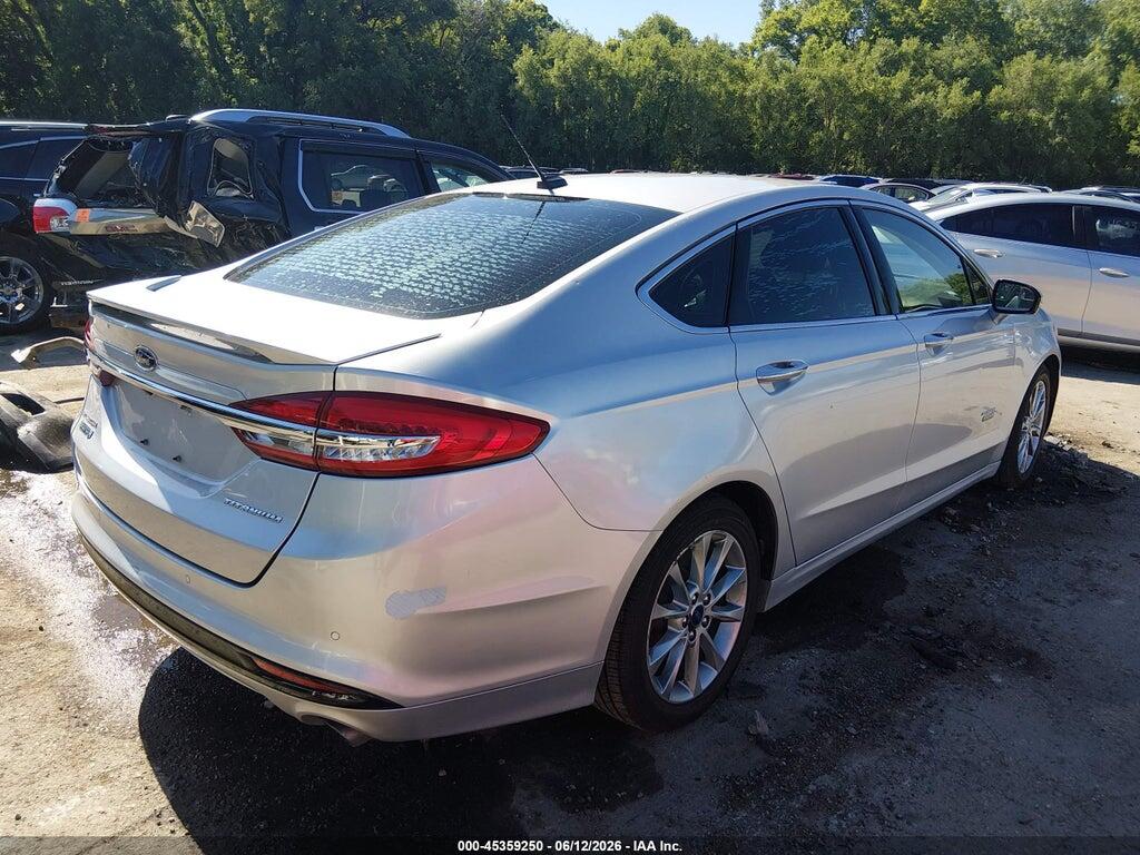 3FA6P0SU1HR157687 2017 FORD FUSION ENERGI photo no. 4