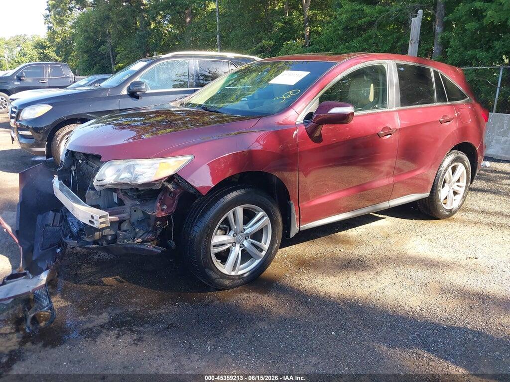 5J8TB4H35EL003576 2014 ACURA RDX photo no. 2