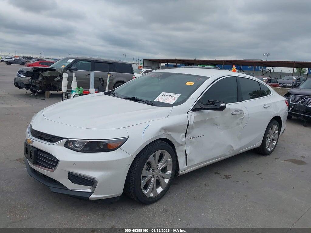 1G1ZE5SXXJF223962 2018 CHEVROLET MALIBU photo no. 2