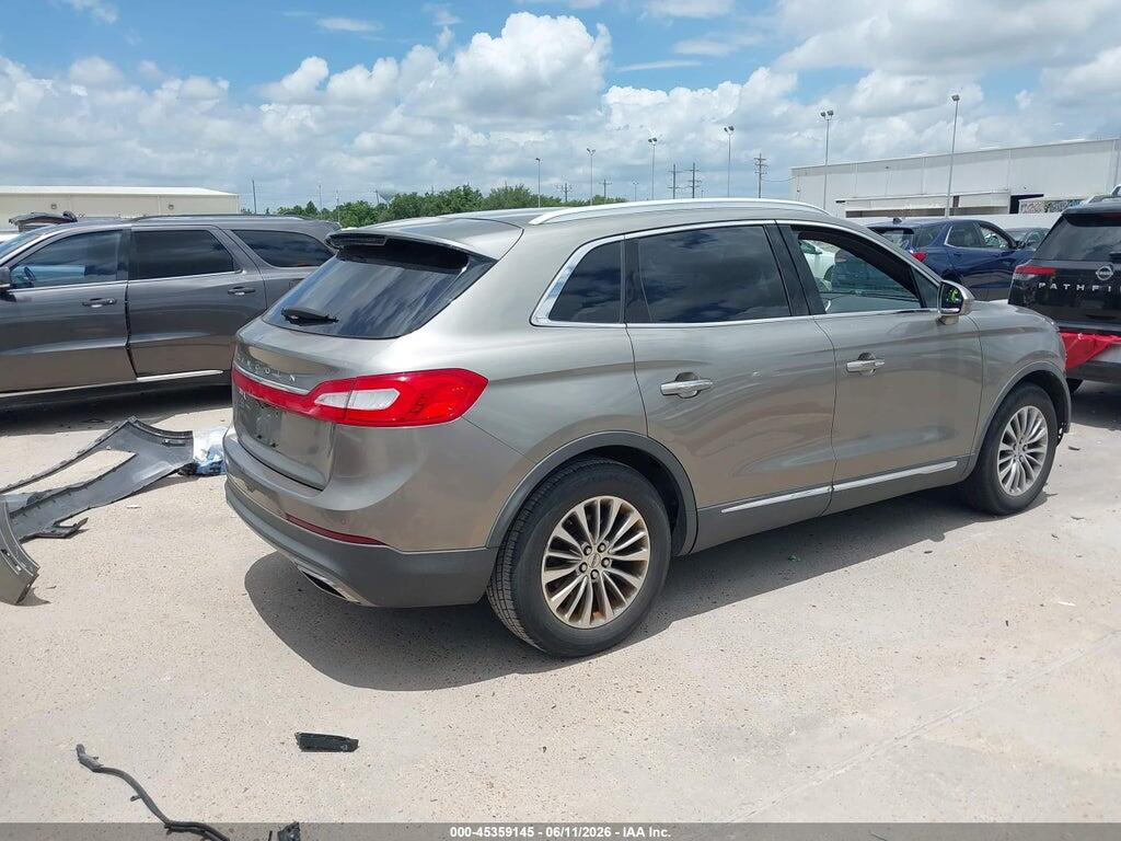 2LMTJ6KR5GBL38687 2016 LINCOLN MKX photo no. 4