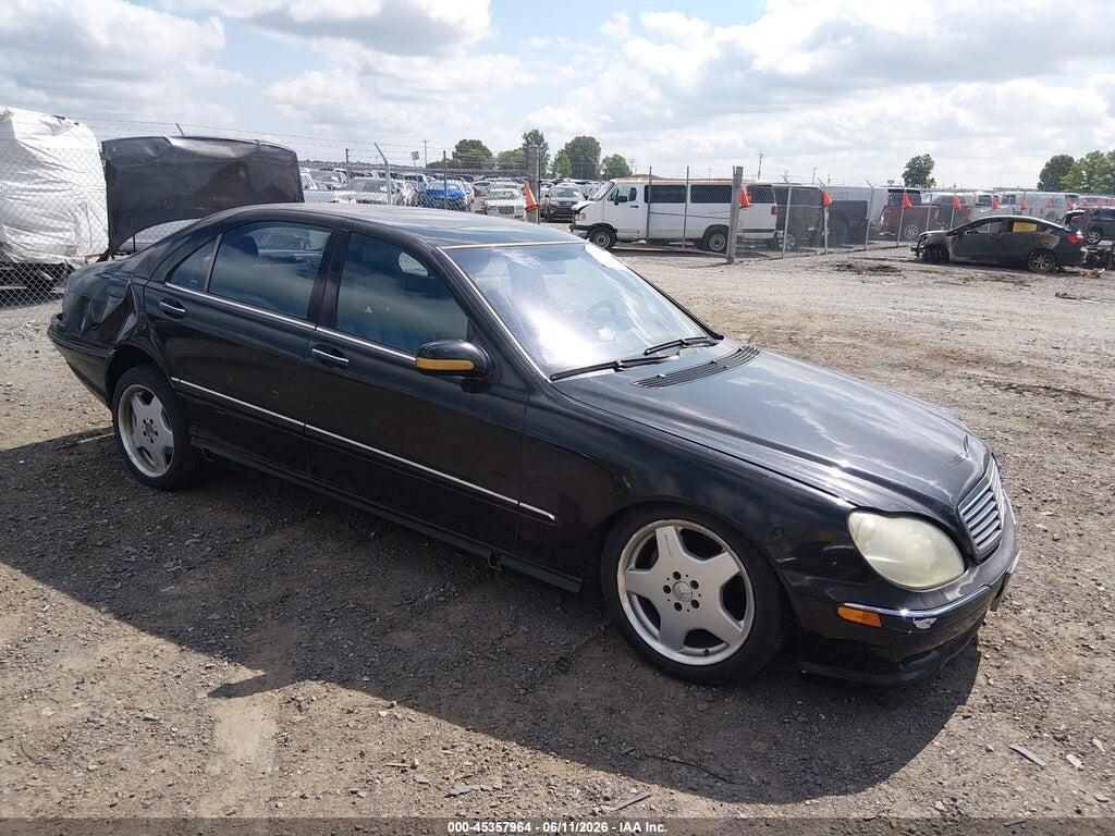 WDBNG75JX1A218565 2001 MERCEDES-BENZ S 500 photo no. 1