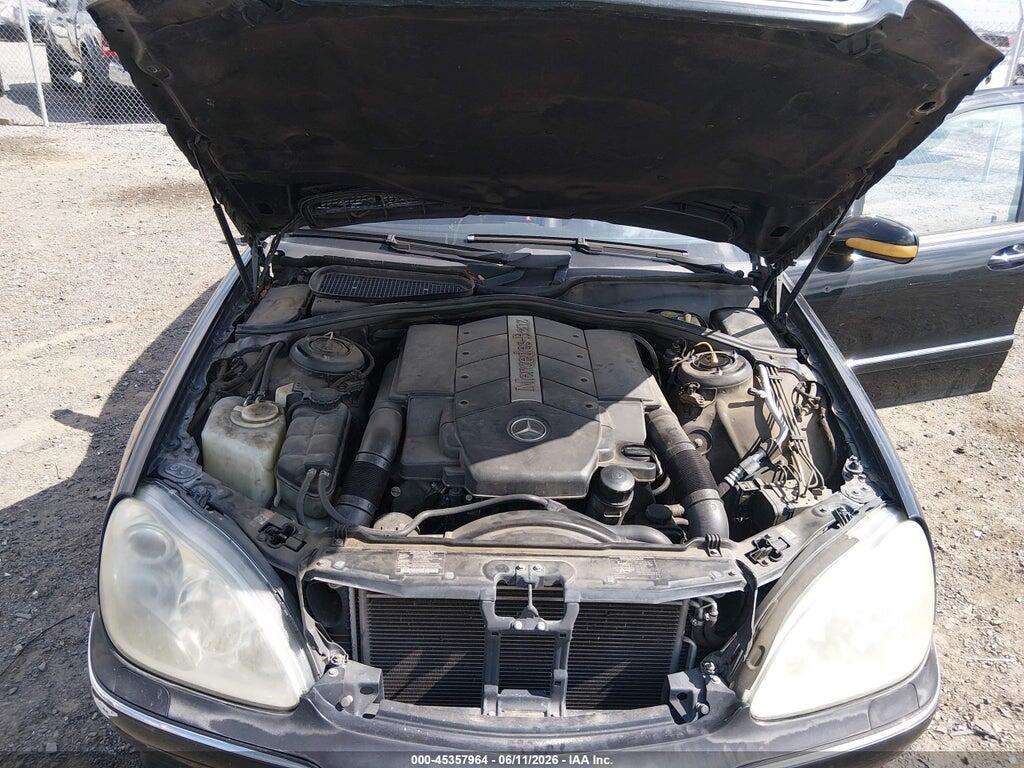 WDBNG75JX1A218565 2001 MERCEDES-BENZ S 500 photo no. 10