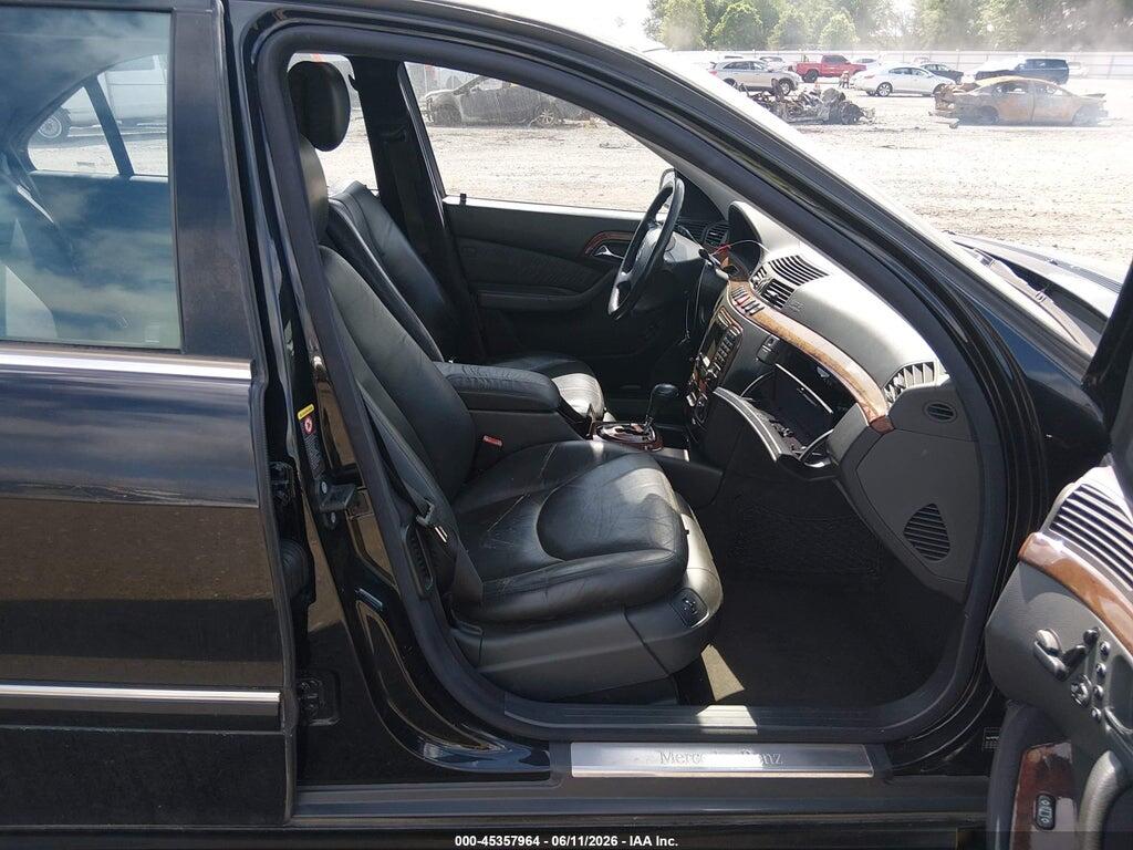 WDBNG75JX1A218565 2001 MERCEDES-BENZ S 500 photo no. 5