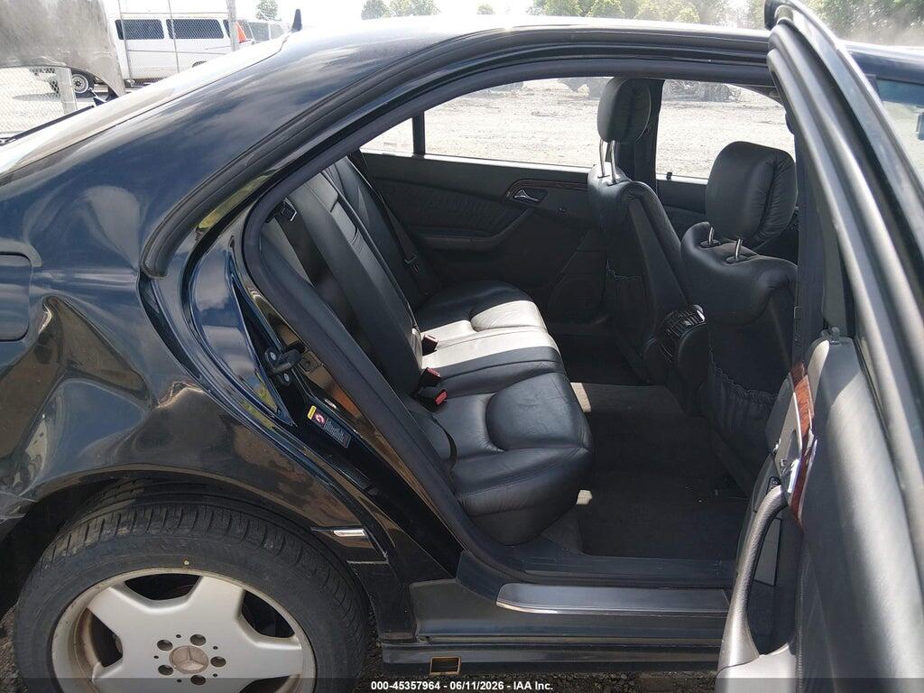 WDBNG75JX1A218565 2001 MERCEDES-BENZ S 500 photo no. 8