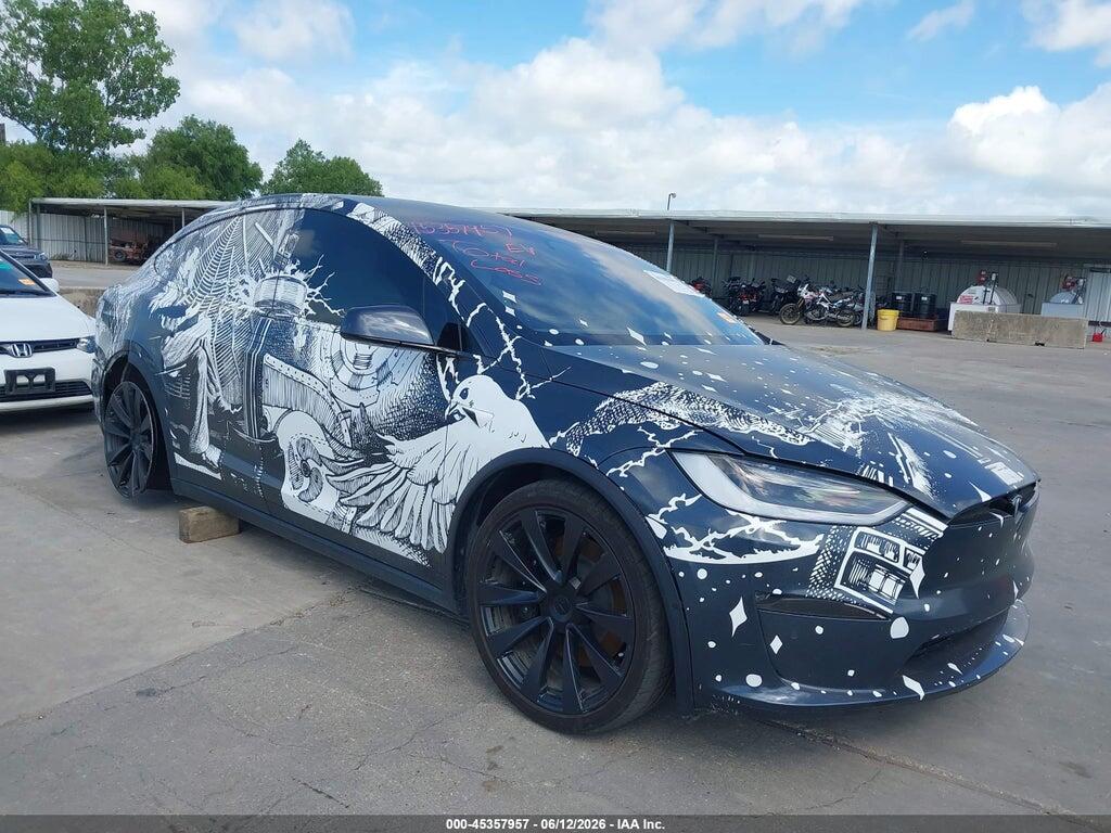 7SAXCAE50NF357366 2022 TESLA MODEL X photo no. 1