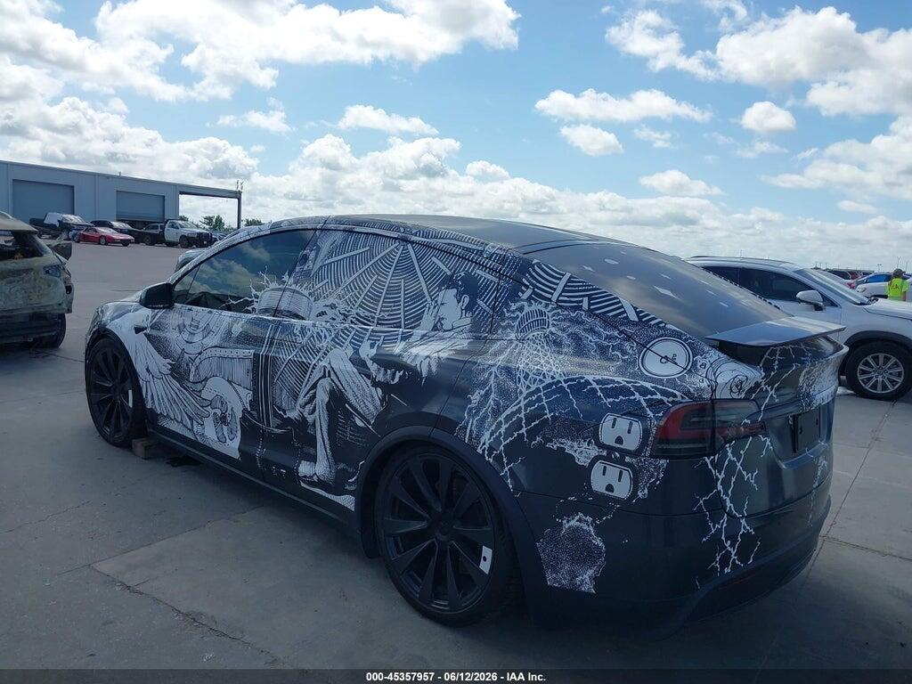 7SAXCAE50NF357366 2022 TESLA MODEL X photo no. 3