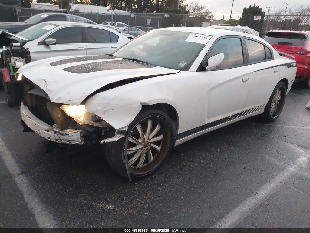 2C3CDXBGXDH610014 2013 DODGE CHARGER photo no. 2