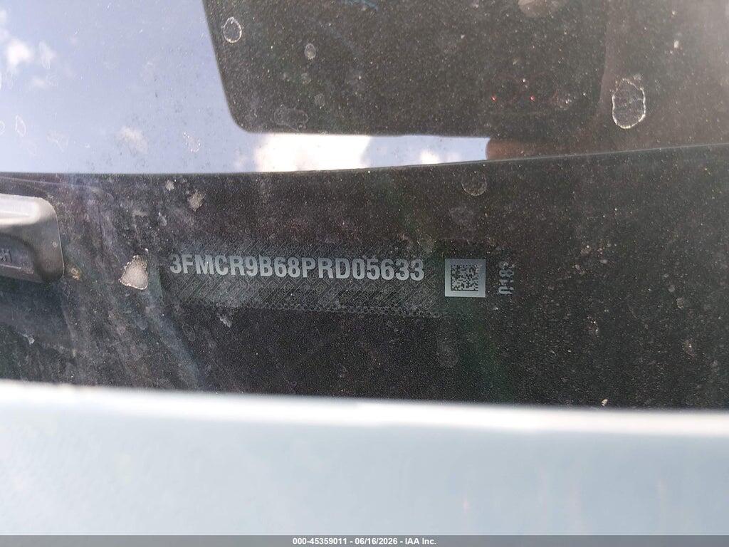 3FMCR9B68PRD05633 2023 FORD BRONCO SPORT photo no. 9