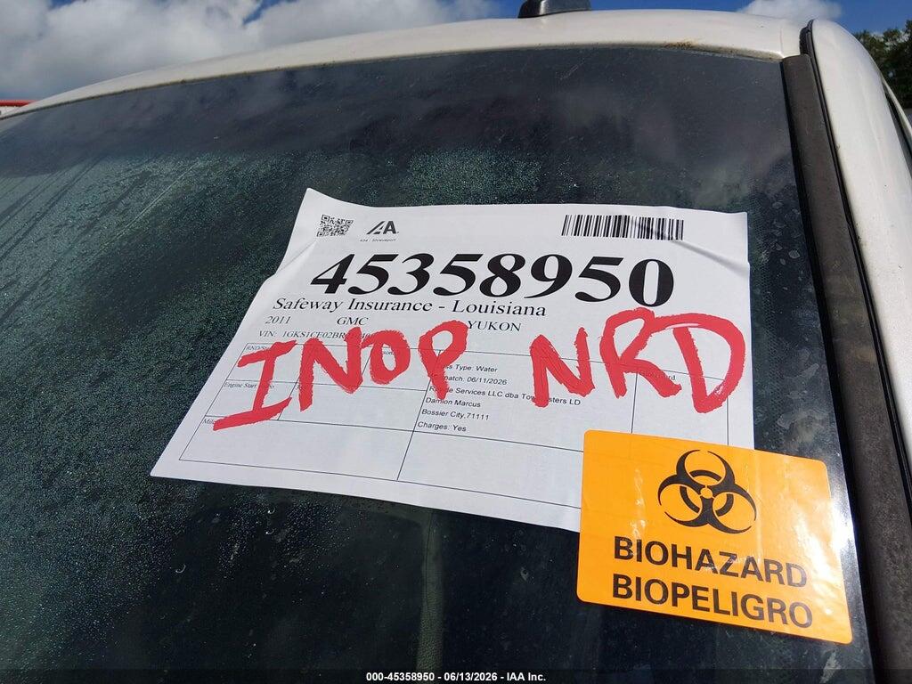 1GKS1CE02BR214409 2011 GMC YUKON photo no. 5