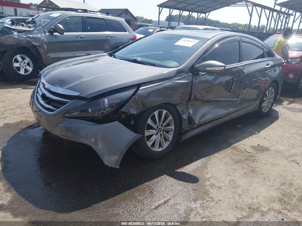 5NPEC4AC2EH900468 2014 HYUNDAI SONATA photo no. 2
