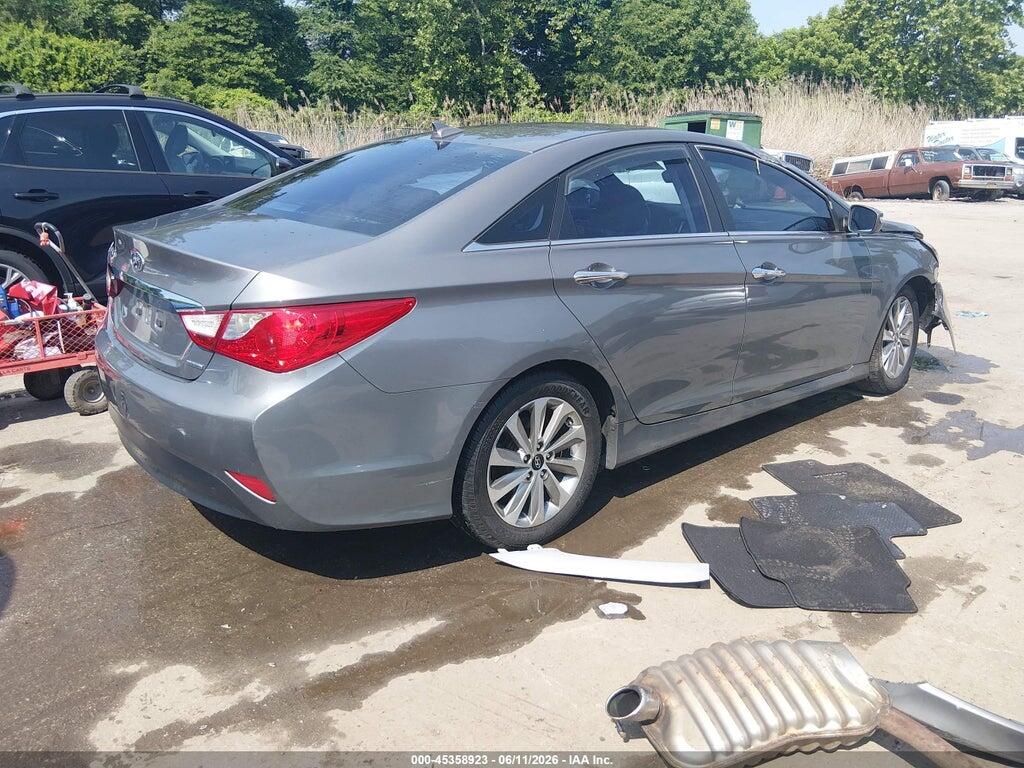 5NPEC4AC2EH900468 2014 HYUNDAI SONATA photo no. 4