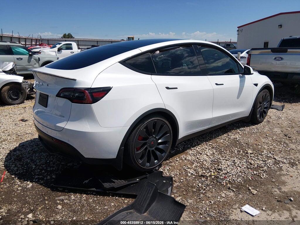 7SAYGDEF7NF326490 2022 TESLA MODEL Y photo no. 4