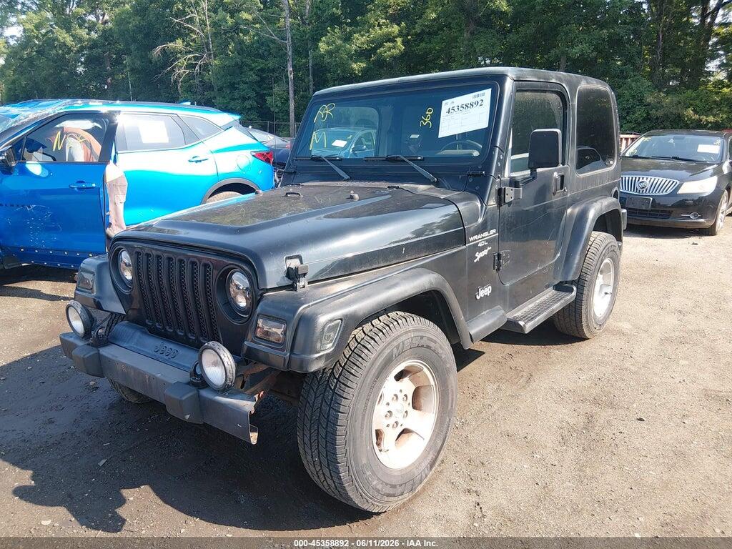 1J4FA49SX1P324403 2001 JEEP WRANGLER photo no. 2