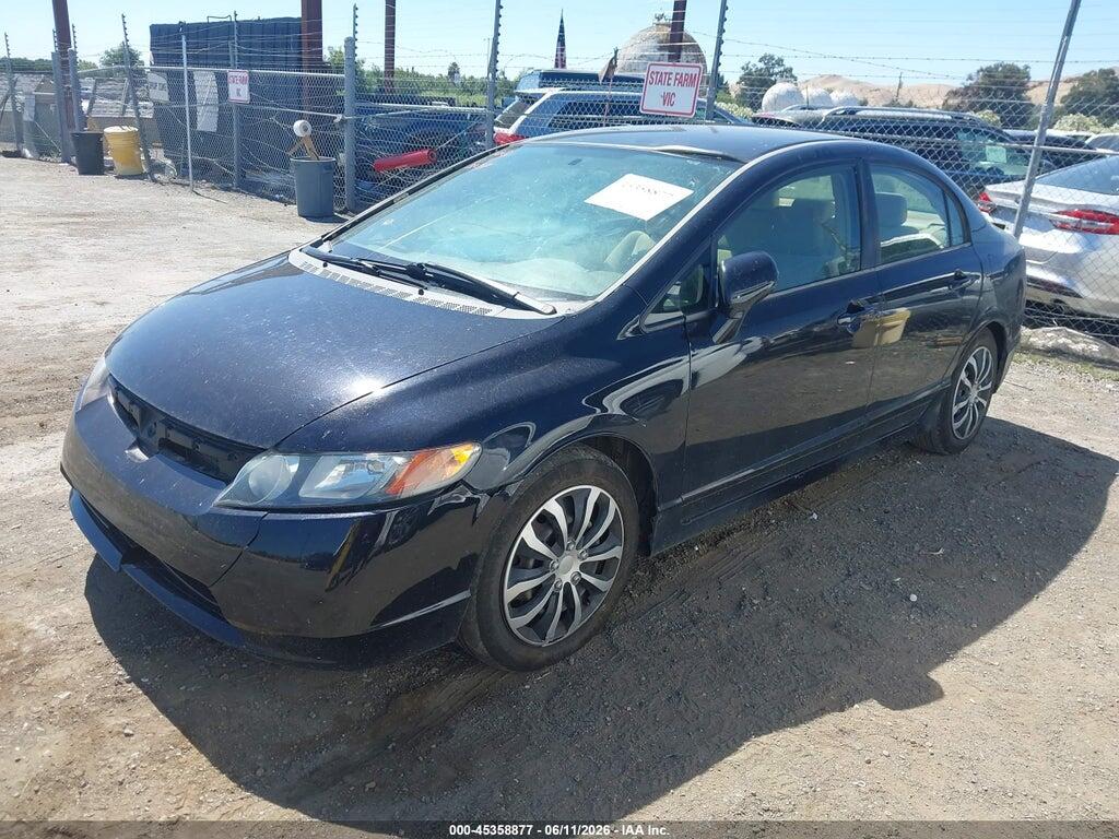 1HGFA16506L103735 2006 HONDA CIVIC photo no. 2