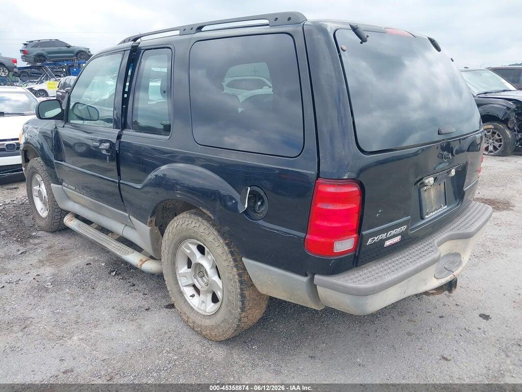 1FMYU70E31UC74777 2001 FORD EXPLORER SPORT photo no. 3