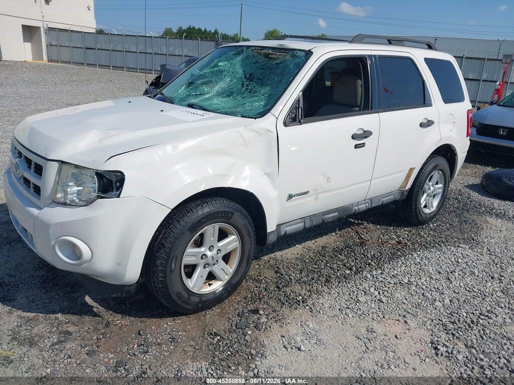 1FMCU4K36AKC97180 2010 FORD ESCAPE HYBRID photo no. 2