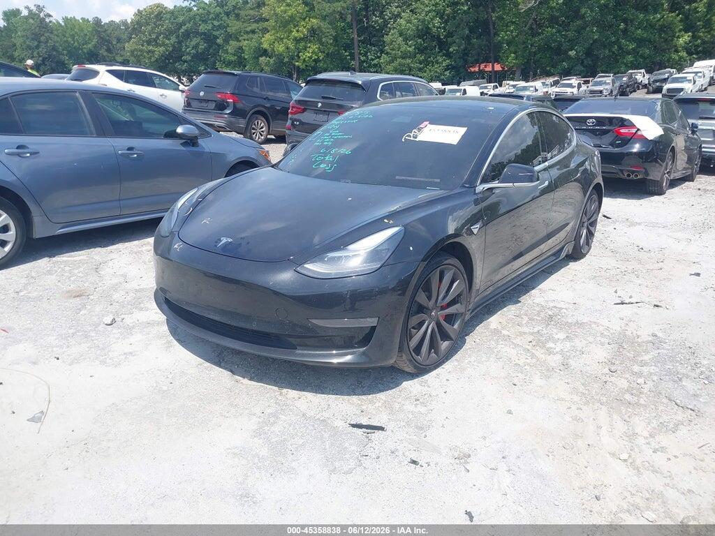 5YJ3E1EC0LF603477 2020 TESLA MODEL 3 photo no. 2