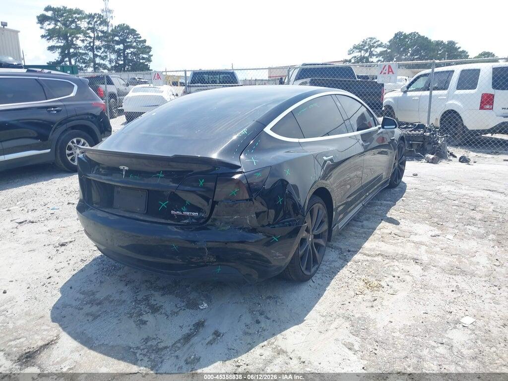 5YJ3E1EC0LF603477 2020 TESLA MODEL 3 photo no. 4