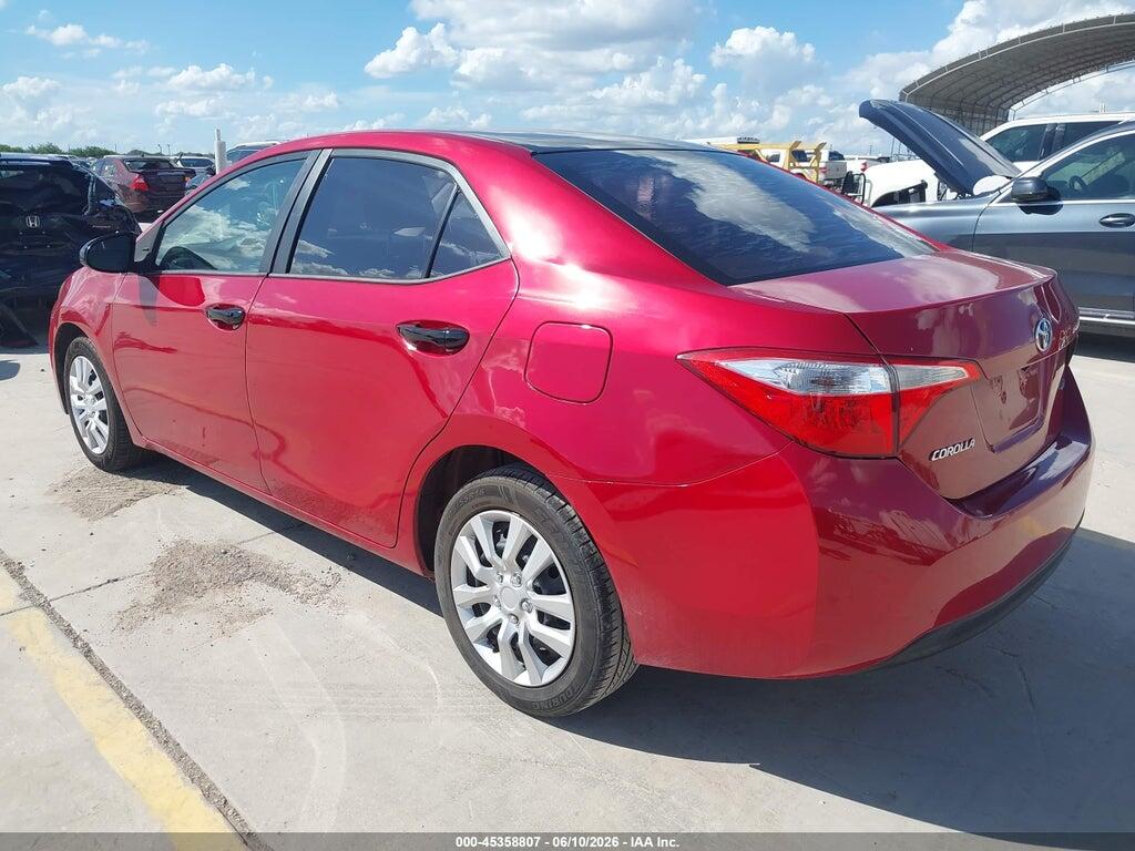 5YFBURHE4FP295619 2015 TOYOTA COROLLA photo no. 3