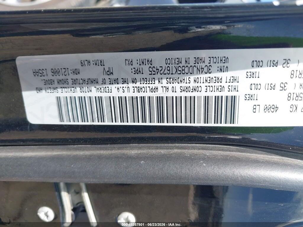 3C4NJDCB5KT672455 2019 JEEP COMPASS photo no. 9