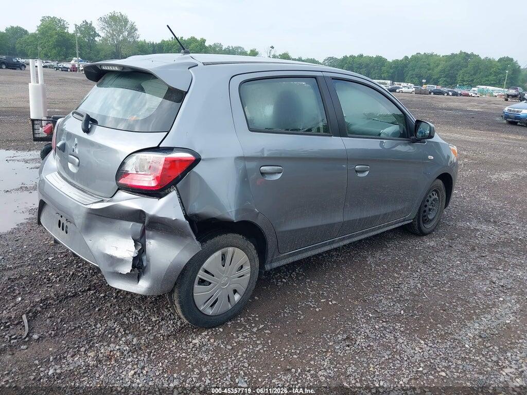 ML32AUHJ7PH001638 2023 MITSUBISHI MIRAGE photo no. 4