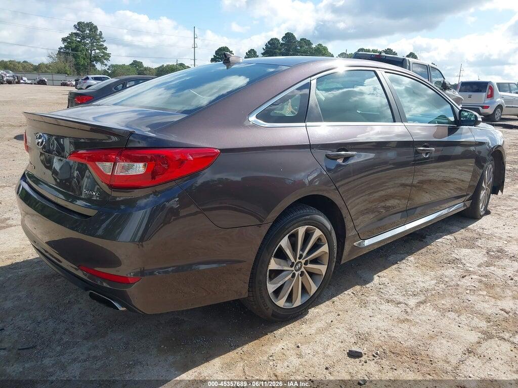 5NPE34AF2FH213809 2015 HYUNDAI SONATA photo no. 4