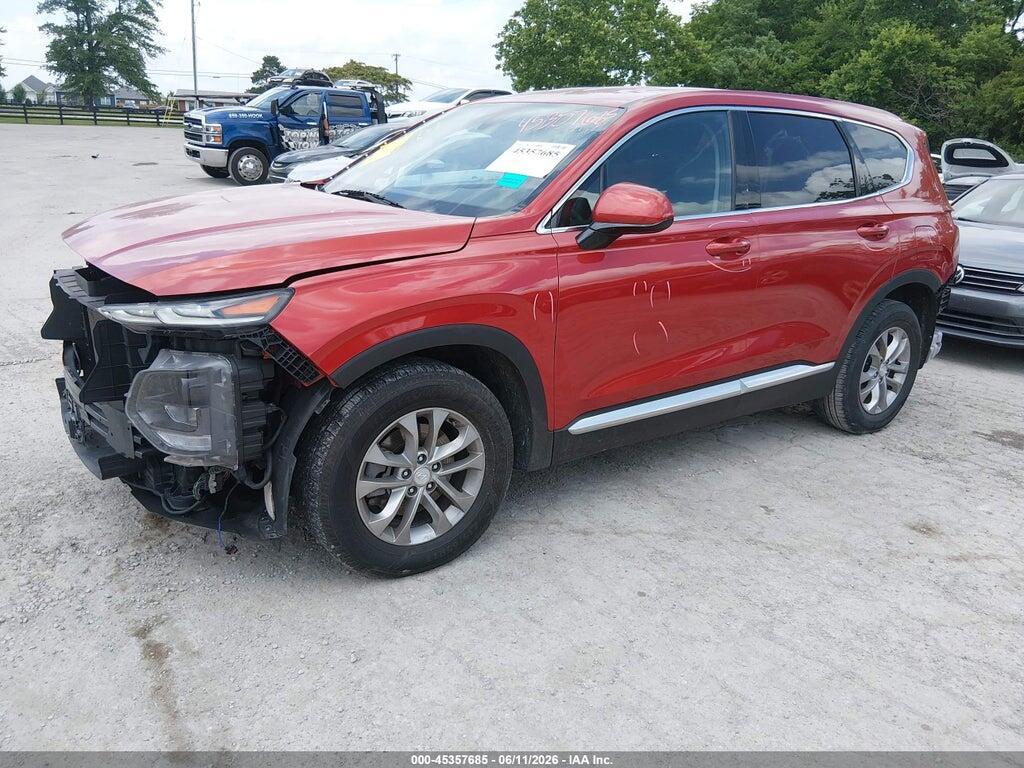 5NMS33AD4LH180784 2020 HYUNDAI SANTA FE photo no. 2