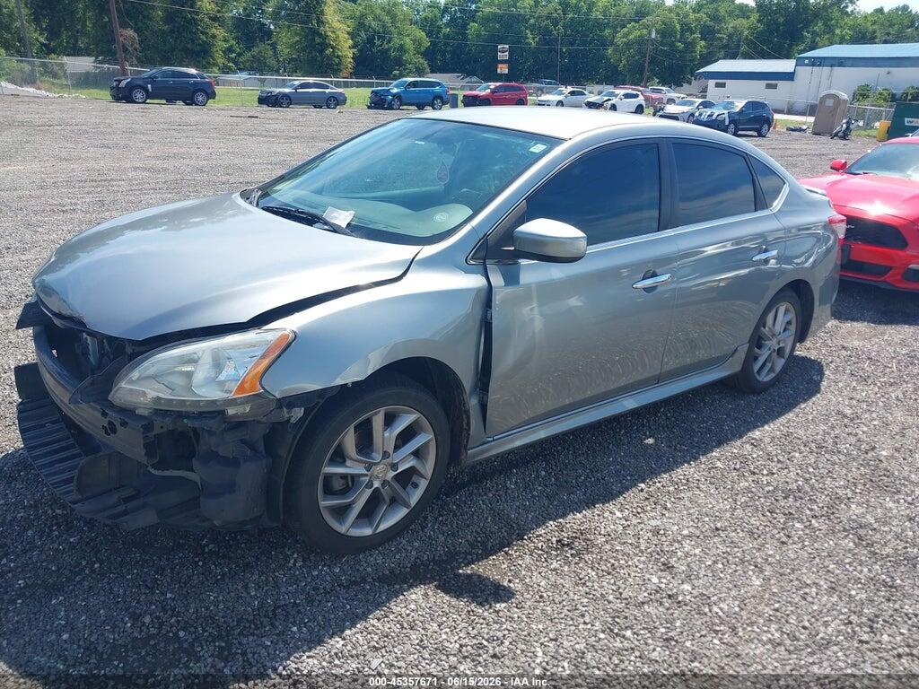 3N1AB7AP3DL608058 2013 NISSAN SENTRA photo no. 2
