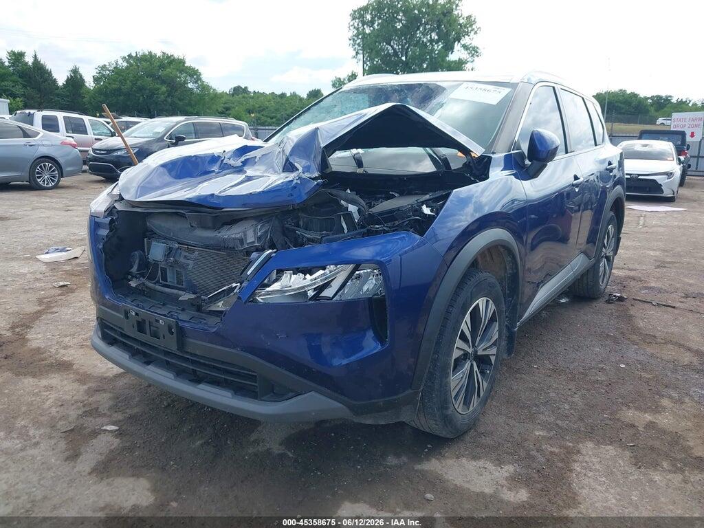 5N1BT3BA6NC707936 2022 NISSAN ROGUE photo no. 2