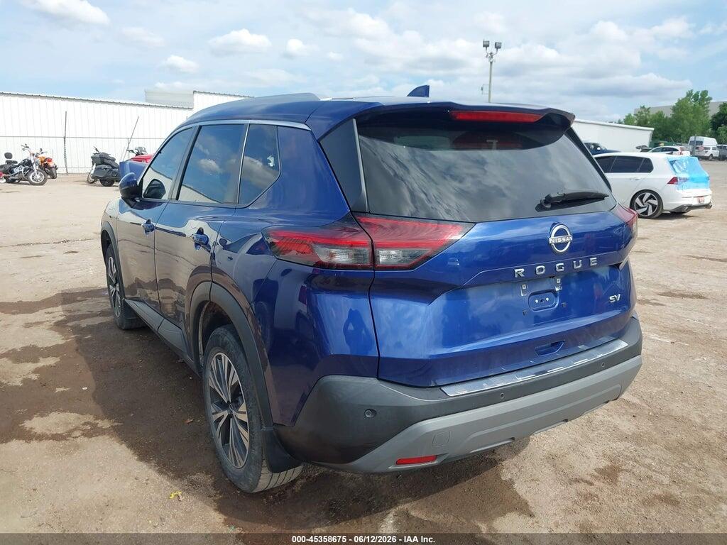 5N1BT3BA6NC707936 2022 NISSAN ROGUE photo no. 3