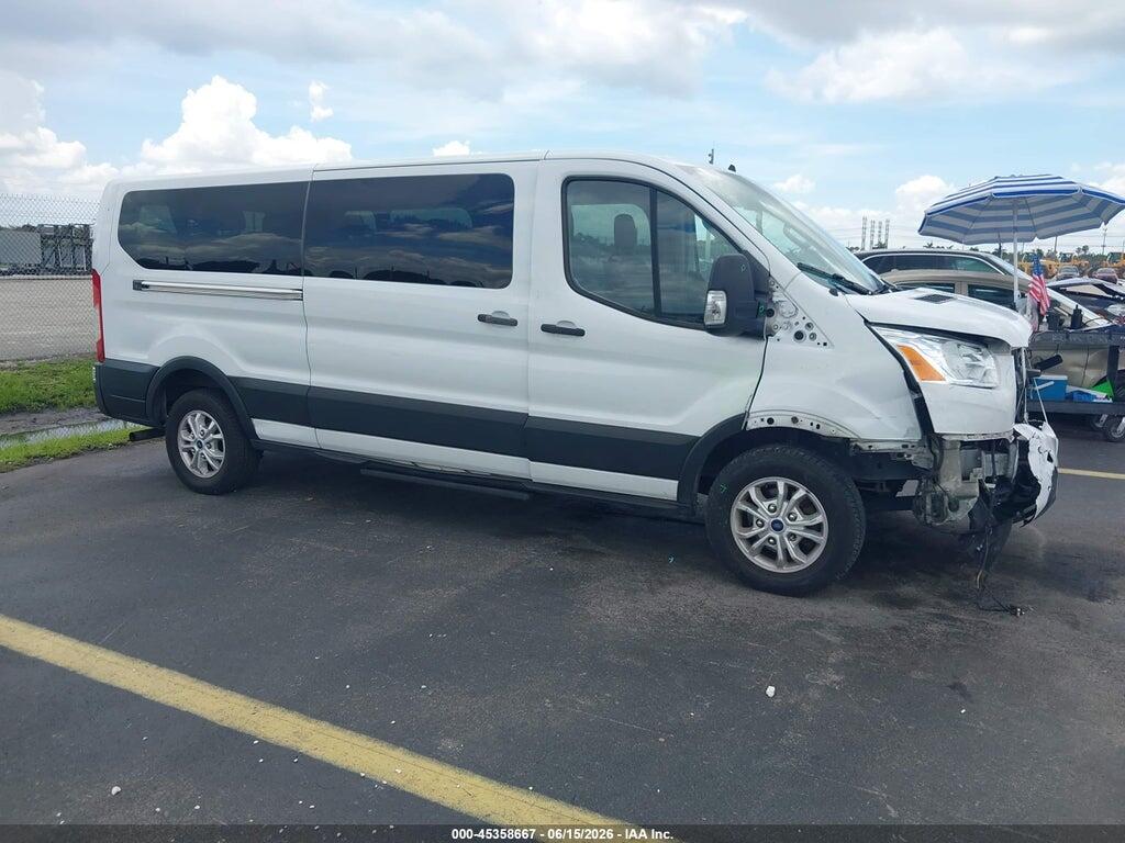 1FBAX2Y82MKA15099 2021 FORD TRANSIT-350 PASSENGER VAN photo no. 1