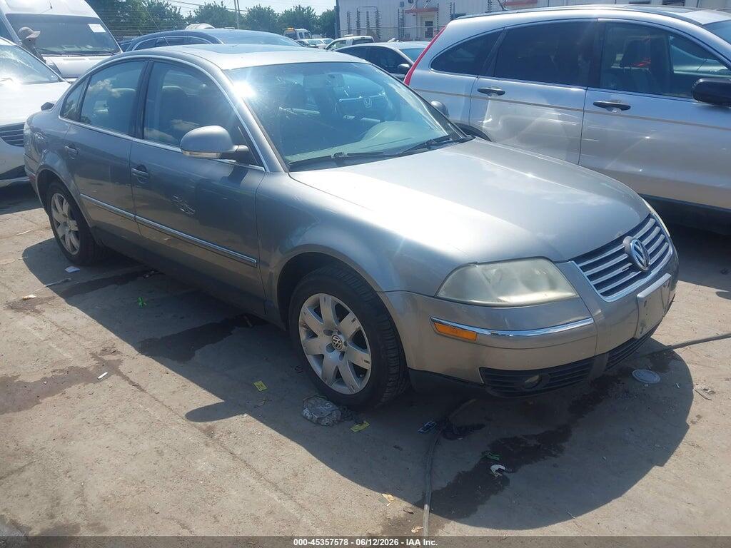 WVWBD63B05P029459 2005 VOLKSWAGEN PASSAT photo no. 1