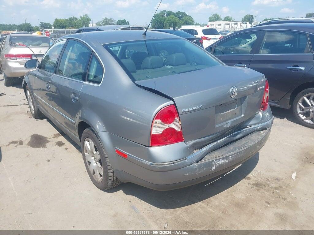 WVWBD63B05P029459 2005 VOLKSWAGEN PASSAT photo no. 3