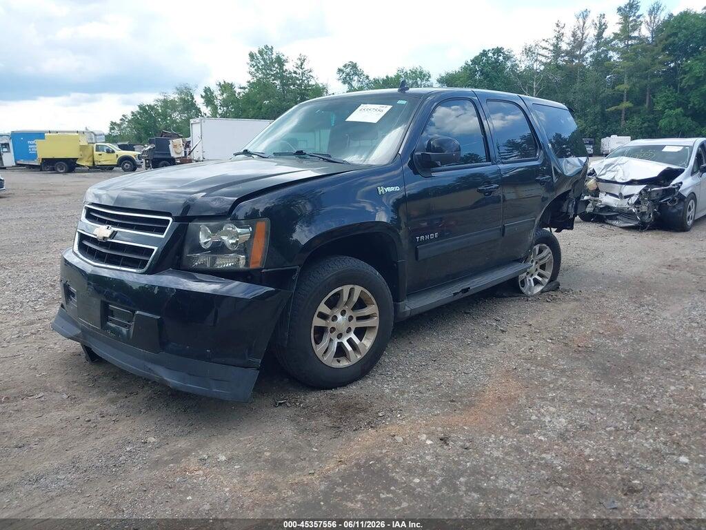 1GNUKDDJ1AR179725 2010 CHEVROLET TAHOE HYBRID photo no. 2